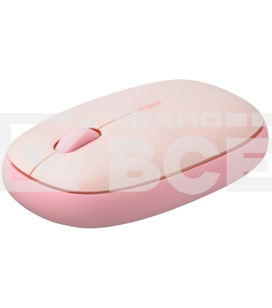 Мышь беспроводная Rapoo M650 Pink