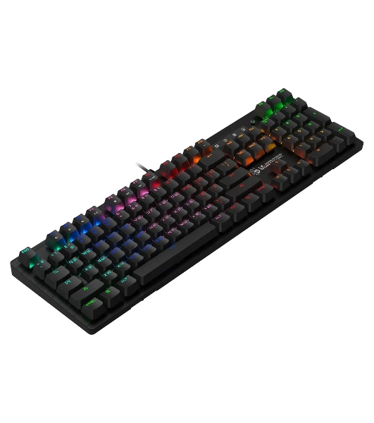Клавиатура проводная A4 Bloody B820R Blue S механическая черный USB LED