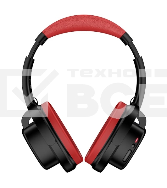 Беспроводные/проводные наушники Hoco W67 черный, полноразмерные, Bluetooth + проводной, складная конструкция, до 15 ч.