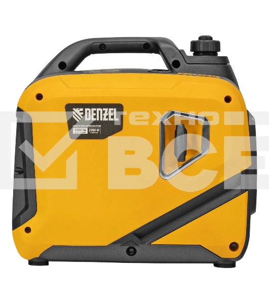 Генератор инверторный Denzel GS-3000iS, 3,0 кВт, 230 В, закрытый корпус, ручной старт