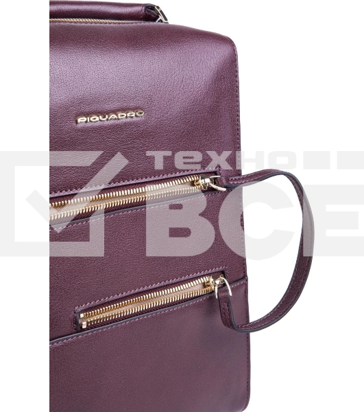 Рюкзак женский Piquadro Patricia CA6771W140/BO бургунди кожа