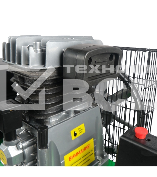 Компрессор ременной КАЛИБР КМ-2100/50РУ поршневой масляный, 2100 Вт, 275л/мин, 10 бар