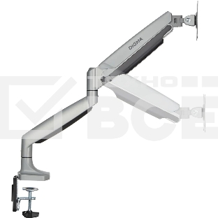 Кронштейн для мониторов ЖК Digma D-MM301 серый 17'-45' макс.15кг крепление к столешнице поворот и наклон