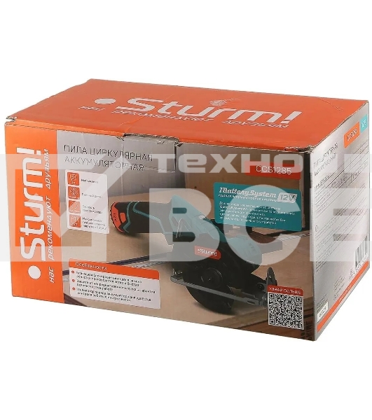 Циркулярная пила (дисковая) Sturm! CCS1285 (ручная) D диска.:85мм