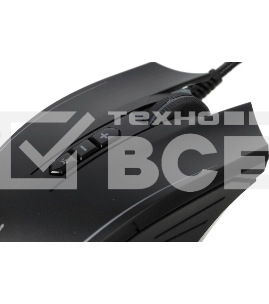 Мышь проводная A4Tech Bloody Q81 черный, 3200 dpi, USB, кнопки - 8