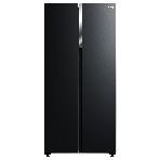 Холодильник Korting KNFS 83414 N черный двухкамерный 271/189л морозилка сбоку, No Frost, Side-By-Side, фото2