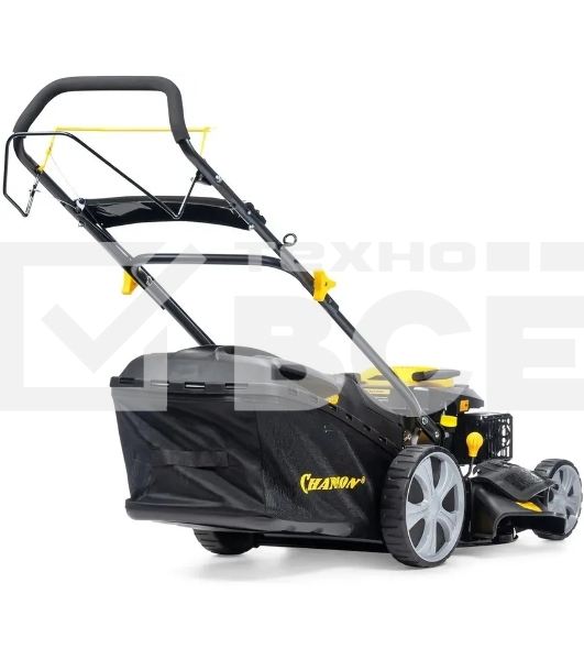 Газонокосилка Champion LM4627 (2,6кВт привод травосб.60л. шир.460мм 25-75мм 31,6кг 3в1)(Газонокосилка самоходная, Объем двигателя 139 см3, вес без травосборника 31,6 кг, Объем топливного бака 1,0 л, Мощность 2,6/3,5 кВт/л.с., объем травосборника 60 л, ширина среза 460 мм, высота среза 25-70 мм.)