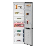 Холодильник Beko B3RCNK405HDX нержавеющая сталь двухкамерный морозилка снизу, No Frost, фото4