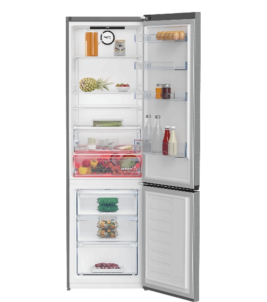 Холодильник Beko B3RCNK405HDX нержавеющая сталь двухкамерный морозилка снизу, No Frost