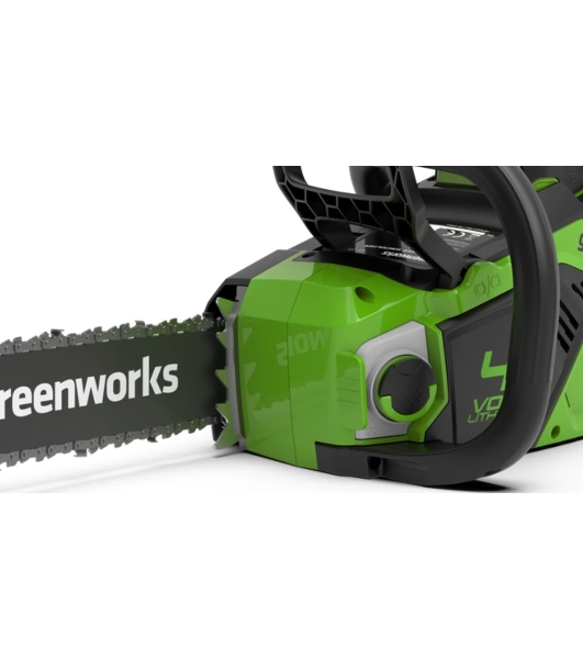 Цепная пила Greenworks GD40CS18 аккум. 1800Вт 2.4л.с. дл.шины:16' (40cm) 1аккум. 8Ач ЗУ (2005807UH)