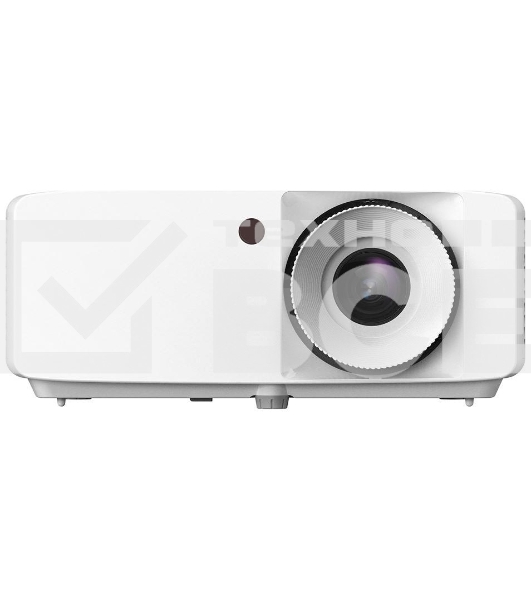 Лазерный проектор Optoma [ZH400] DLP FullHD(1920*1080),4000 ANSI lm;300000:1;Zoom 1,1x;TR 1.4-1.62:1;HDMI x2; AudioOUT x1 Jack3.5mm; USB-A 1.5A; RS232; 15W mono; 32dB; 3kg белый (E9PD7KK01EZ14KD)