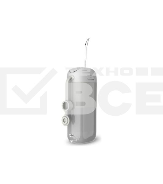 Ирригатор BQ IR002 Gray, Мощность: 10 Вт, Портативный, Объем резервуара 230 мл, 2 насадки и дорожный чехол в комплекте, 11 режимов работы: Normal (нормальный), Soft (мягкий), Pulse (импульсный) + 8 DIY, Уровень влагозащиты: IPX7, Давление воды: 140-800 кП
