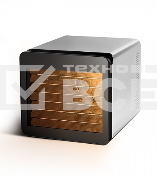 Сушилка для овощей и фруктов BQ FD1006 Black-Steel. мощность: 600 Вт