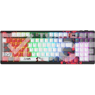 Клавиатура A4Tech Bloody WS98 Naraka механическая беспроводная USB черный/красный (WS98)