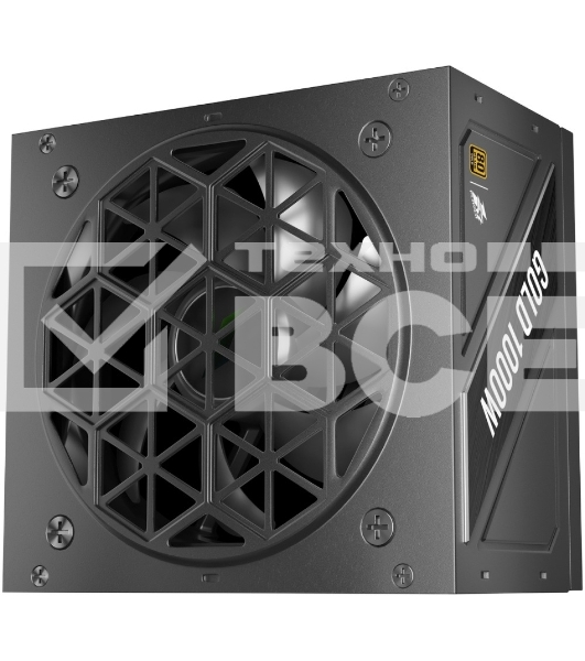 Блок питания 1STPLAYER NGDP Gold, 1000Вт, 80 PLUS Gold, 120мм, модульный, черный