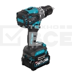 Дрель-шуруповерт Makita HP001GD201, Аккумуляторная, 40В, 2 АКБ, Ударная, Кейс, фото6