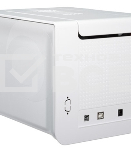 Принтер пластиковых карт сублимационный Evolis Zenius Classic ZN1U0000RS 300 dpi, 150/500 карт/час, USB, белый