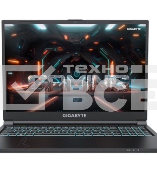 Ноутбук Gigabyte G6 KF черный Intel Core i7-13620H/16Gb/SSD1Tb/RTX4060 8Gb/16