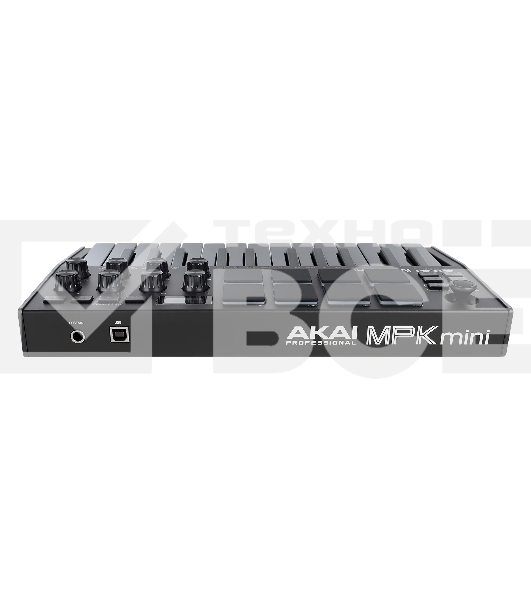 Клавиатура MIDI AKAI [MPK Mini MK3 Black] 25 мини клавиш, 8 пэдов, 8 энкодеров, цвет черный