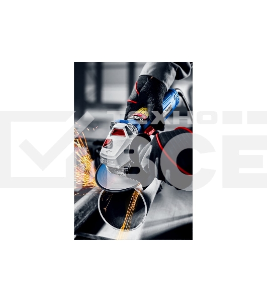 Угловая шлифовальная машина Зубр УШМ-П125-1500 ПСТ 1500Вт 9500об/мин рез.шпин.:M14 d=125мм