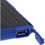 Внешний HDD 2.5' Silicon Power Armor A66, 1TB, USB 3.2 Gen 1 Type-A, 5400 rpm, черно-синий, фото4