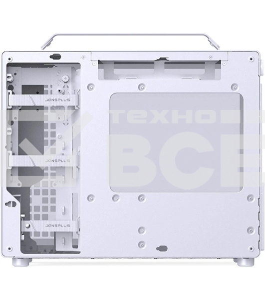 Компьютерный корпус без блока питания Case JONSBO Z20, Mini-Tower, TG, no fan, 1xUSB-A 3.2 + 1xUSB-C 3.2, mATX, mITX White