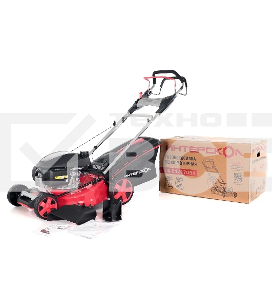 Газонокосилка бензиномоторная (ФЛАГМАН) Интерскол ГБ-51/170ВХ 934.0.0.70