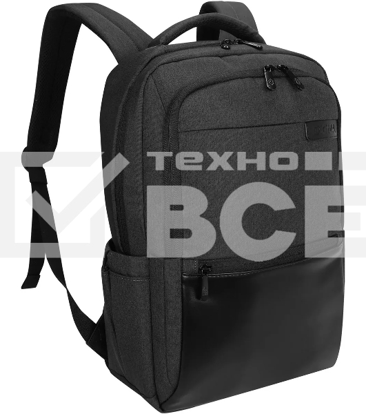 Рюкзак для ноутбука 15.6' Digma Business B1 черный полиэстер (DGbP15B1BK)