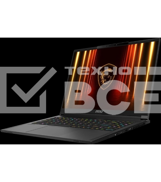 Ноутбук MSI Stealth 16 AI A2HWGG-085XRU Intel Core Ultra 7 255H/32Gb/SSD1Tb/RTX5070 8Gb/16