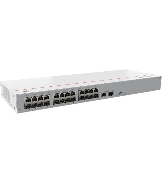 Коммутатор Huawei S110-24T2SR, 24×1 Гбит/с + 2×1 Гбит/с SFP, неуправляемый