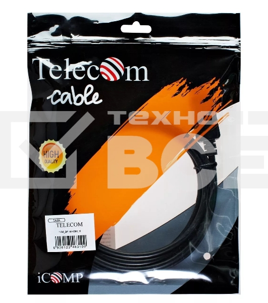 Кабель-переходник DisplayPort M-> HDMI M 1.8m Telecom [TA494)