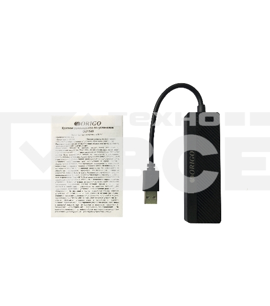 Концентратор USB-A ORIGO OU1140/A1A c 4 портами USB 2.0