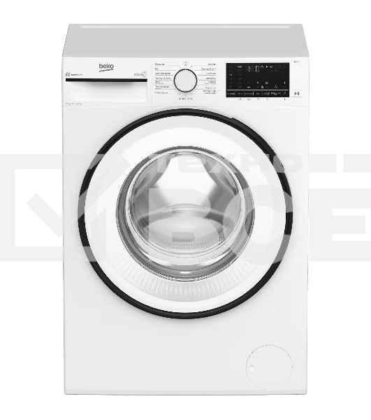 Стиральная машина Beko B3WFR56H2WWB белый, загрузка фронтальная 6,5 кг, 1200 об/мин., класс: А