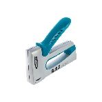 Степлер мебельный GROSS, алюминиевый корпус, тип скобы 13, 53, 300, 6-10 мм 41001, фото 1