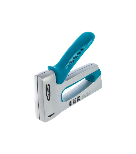 Степлер мебельный GROSS, алюминиевый корпус, тип скобы 13, 53, 300, 6-10 мм 41001