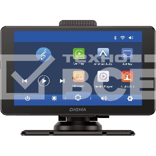 Автомобильный монитор Digma Smart Play 600, BT, Wi-Fi, CarPlay, Android auto 7