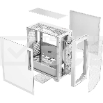 Компьютерный корпус PCCooler C3D510 WH ARGb, Tempered Glass Full Tower, White, TG, 0.7 SPCC, 3x120мм ARGb E-ATX, ATX, mATX, mITX 170/390/410мм 2x2.5