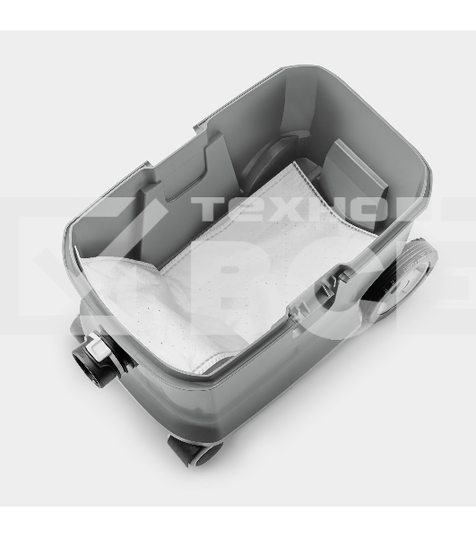 Пылесос Karcher T 15/1 Adv серый/черный, 585 Вт, уборка сухая, пылесборник мешок/контейнер, 15 л