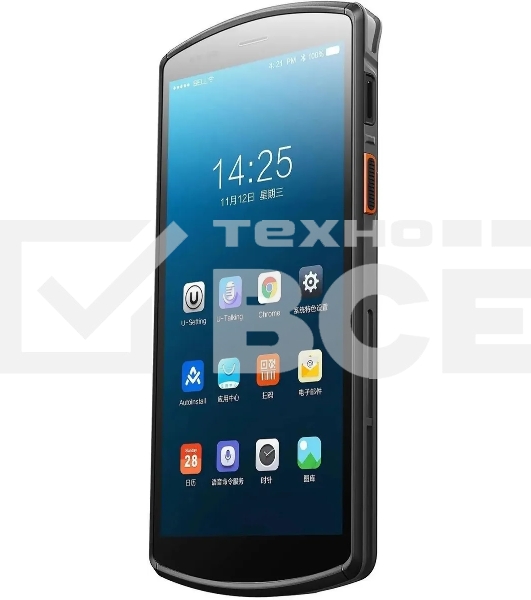 Терминал сбора данных Urovo DT50 (DT50-SU3S11E4F31-M) 2D Image Urovo SE2030, 4/64 ГБ, Android 11, USB, Bluetooth, WiFi, NFC, USB Type-C, MicroSD, Аудио выход, Вход микрофона, SIM, 2G, 3G, 4G, 5.7 