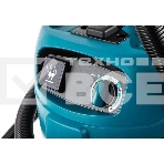Строительный пылесос Makita VC3012L синий, 1200 Вт, уборка сухая/влажная, пылесборник мешок/контейнер, 30 л, фото4