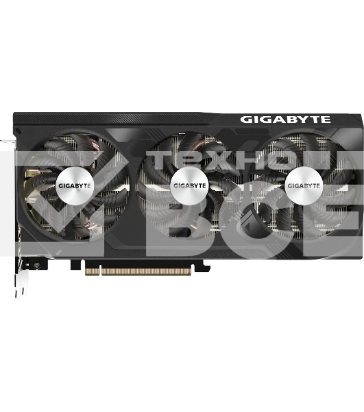 Видеокарта Gigabyte GV-N407SWF3OC-12GD PCIE16 RTX4070 SUPER 12GB  GDDR6X 192bit 3xDP HDMI 3FAN