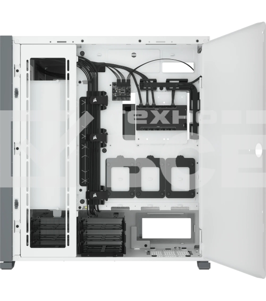 Компьютерный корпус Corsair iCUE 7000X RGb CC-9011227-WW Full-Tower ATX, белый, Tempered Glass (639459)