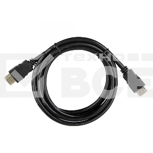 Кабель ACD-DHHM2-18B HDMI 2.0, Golden Plated,19m/19m, черный, 1.8м, (742231)