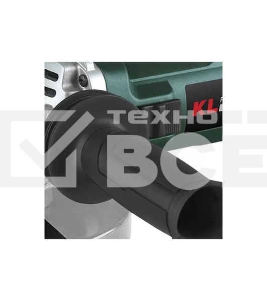 Угловая шлифовальная машина (болгарка) KLPRO KLAT11518 (Сеть, 1800 Вт, 125 мм, 3000-11000 об/мин)