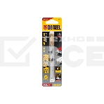 Сверло спиральное по металлу Denzel 8 x 117мм, Р6М5, Golden Tip, многогранная заточка, фото2