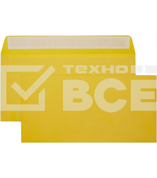 Конверт Silwerhof Eco 225А.10A C65 114x229мм ассорти, клеевой слой 120г/м2 (упаковка: 10шт)