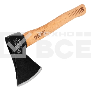 Топор Denzel 1000 г, кованый, буковое топорище