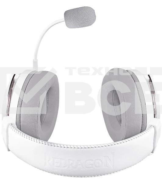 Гарнитура проводная игровая Defender Diomedes white (USB, звук 7.1, легкий, Redragon)