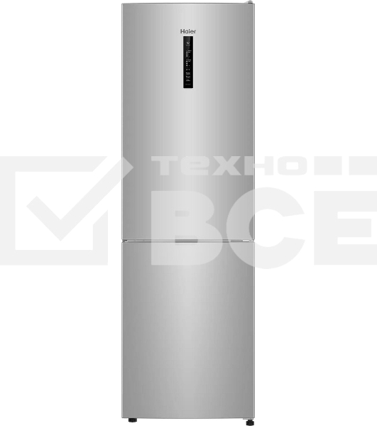 Холодильник Haier CEF536CSG серебристый двухкамерный 240/105 л морозилка снизу, No Frost
