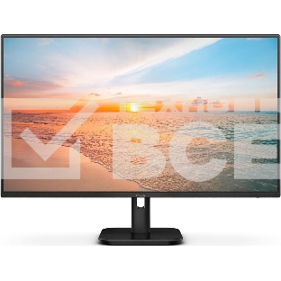 Монитор 27' Philips 27E1N1100D IPS 1920x1080, 100 Гц, 4 мс, 16:9, 250 кд/м², HDMI 1.4, VGA, DVI, 3.5 мм, Adaptive-Sync, черный